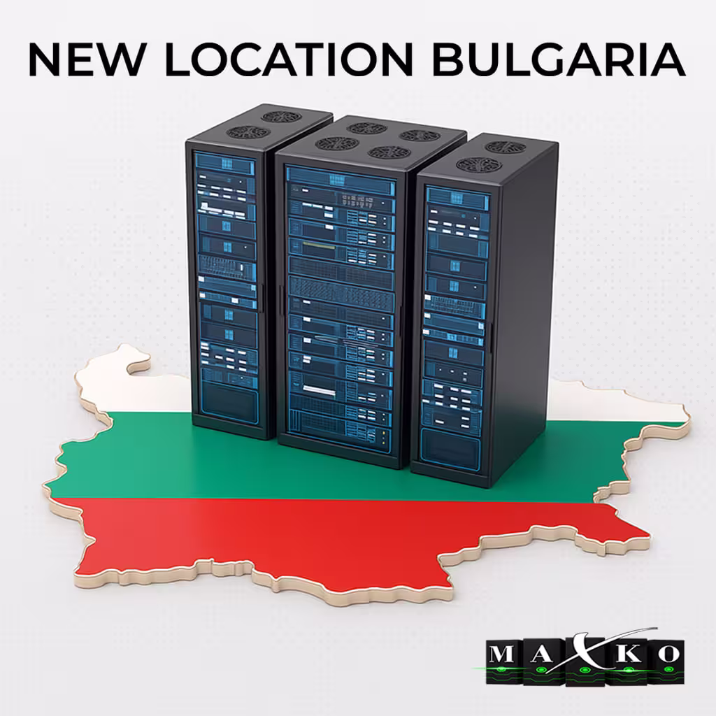 NEW HOSTING LOCATION IN BULGARIA